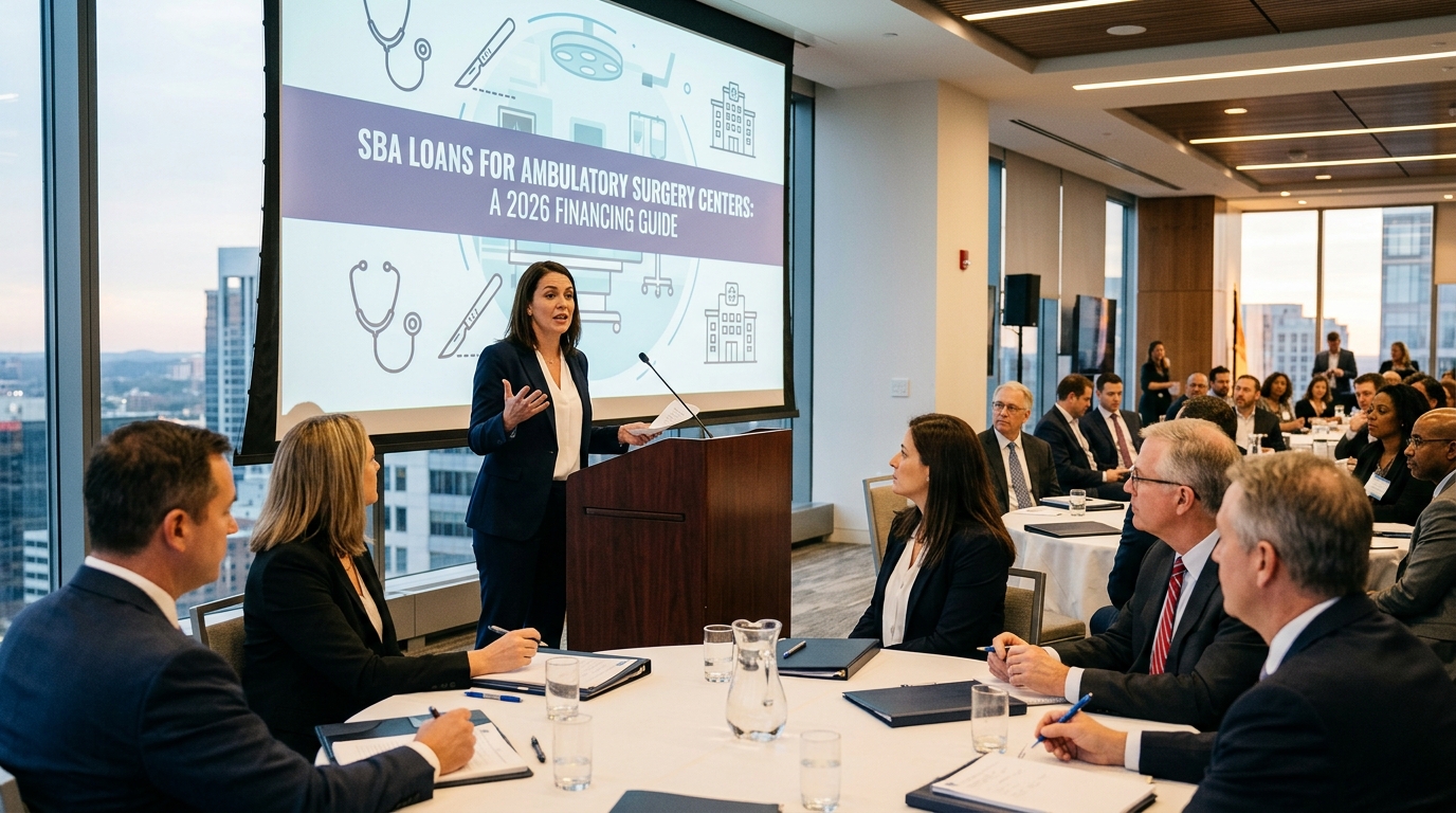 Illustration: SBA Loans for Ambulatory Surgery Centers: A 2026 Financing Guide