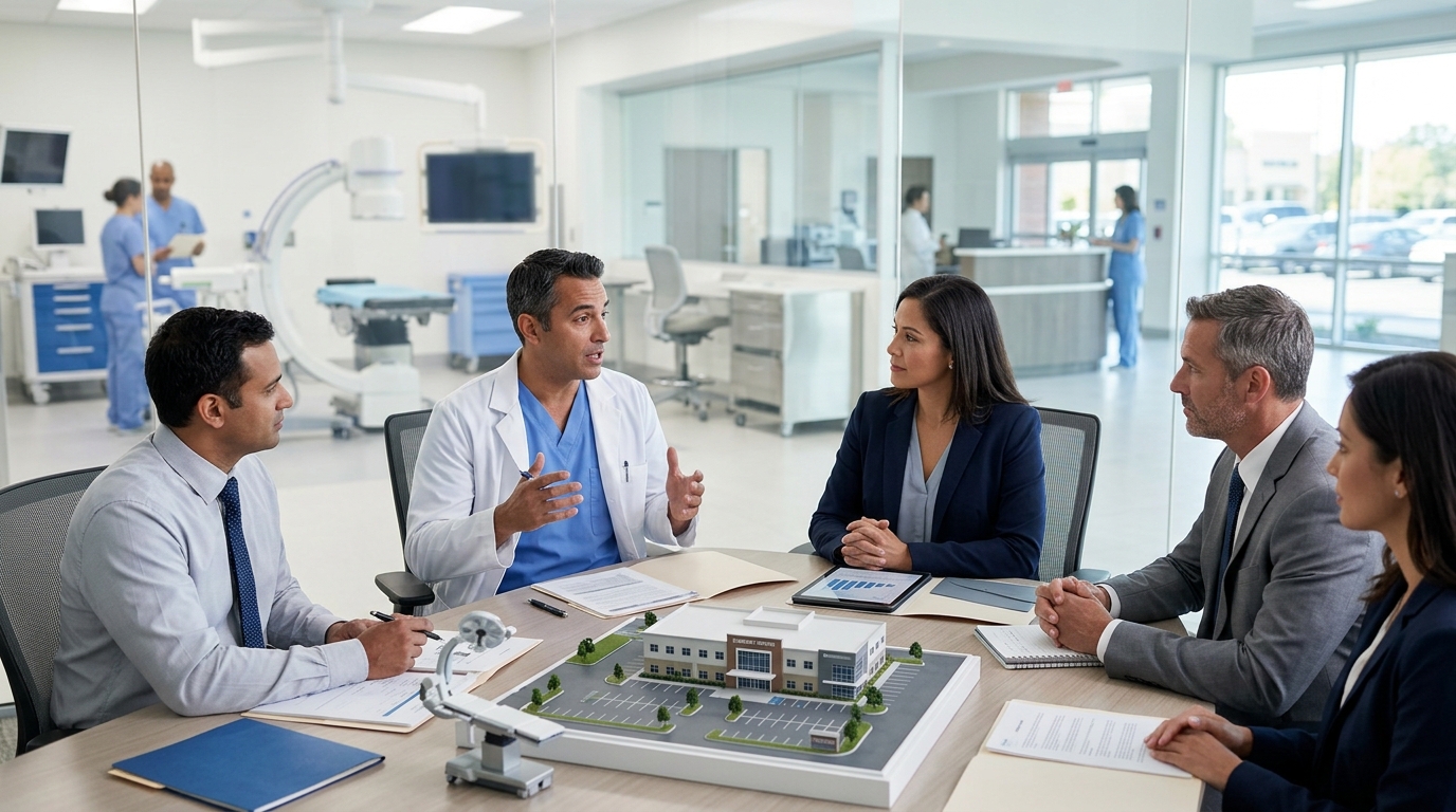 Illustration: Best ASC Financing Options 2026: A Guide for Surgery Center Owners